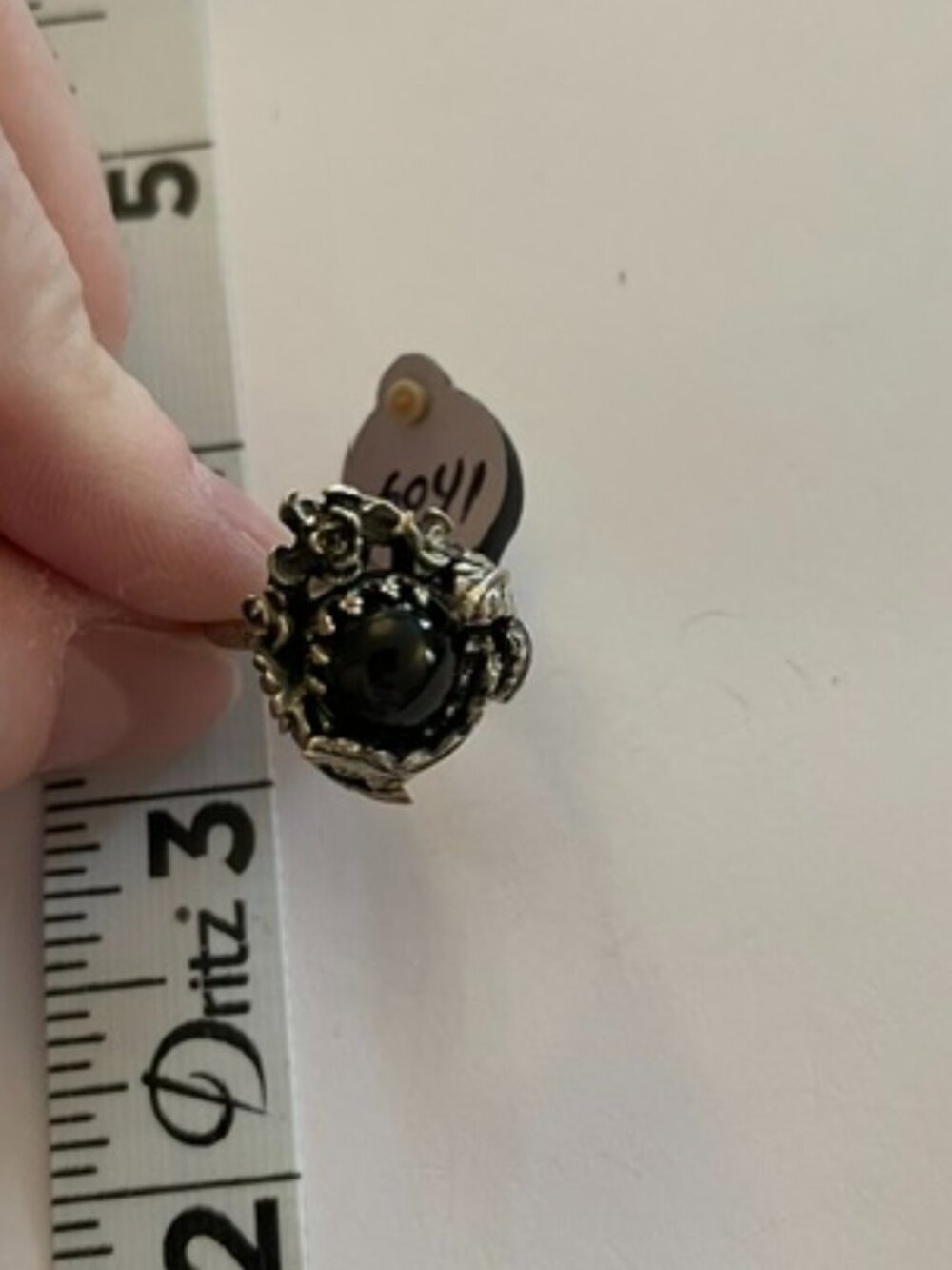 NWT Vintage Sterling Silver Ring Sz 6 Handmade Boho Bob Stringer Y2K 80/90s $275 - Picture 13 of 16